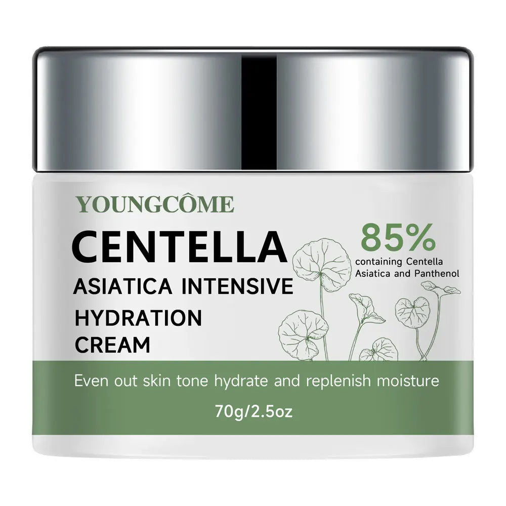 40/70G Cica & Panthenol Moisturizing Cream - Hydrating Face Lotion for All Skin Types, Soothes & Balances Skin Oasis Select 70G