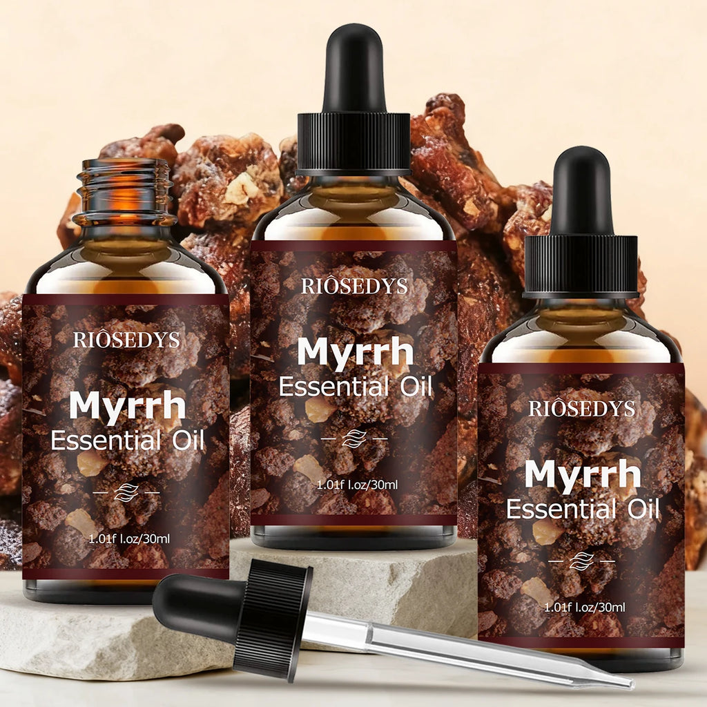 Myrrh Essential Oil – Massage, Hair Care & Diffuser Blend