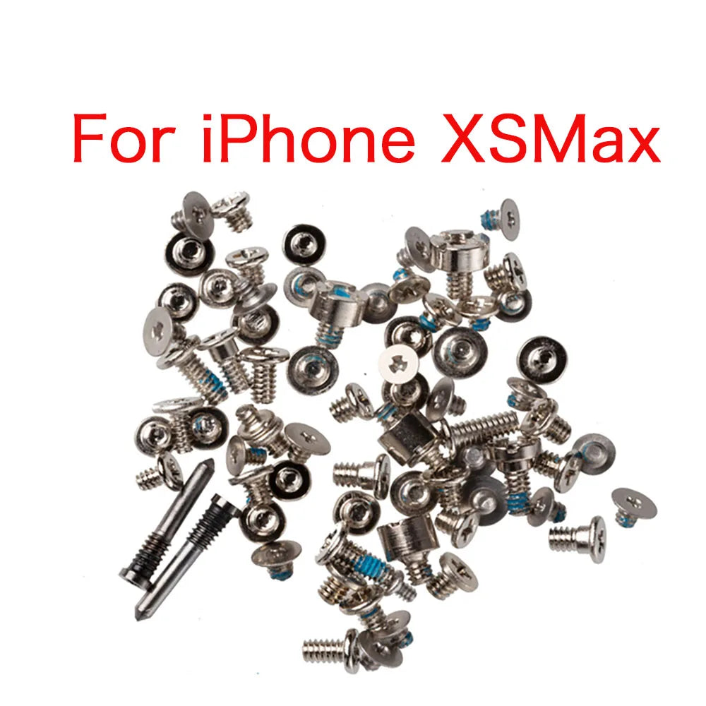 iPhone 7–12 Pro Max Full Screw Replacement Set | 5-Star Screws