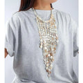 Bead Handmade Woven Shell Tassel Necklace Summer Beach Style Multi-layered Collarbone Chain Women's Fashion Jewelry Accessories Oasis Select Default Title