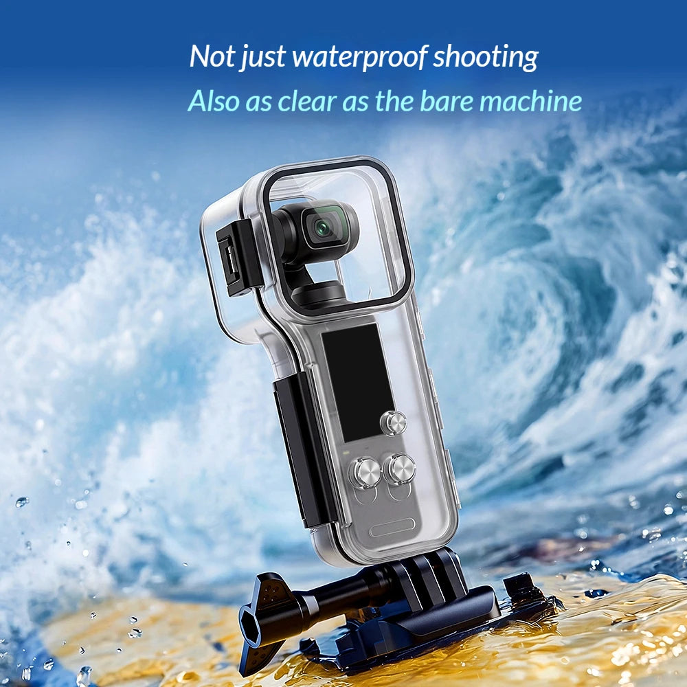 DJI Osmo Pocket 4 Waterproof Case – 60M Diving Housing