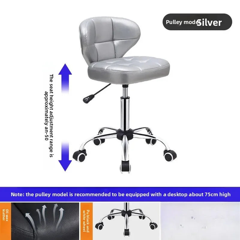 Bar chair stool computer chair rotating lift backrest high stool beauty stool checkout page swivel chair furniture Oasis Select 4
