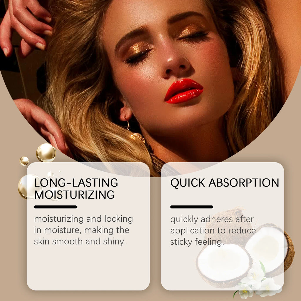 Coconut Oil Dark Tanning Lotion Moisturizing Accelerator for Deep Bronze Glow Tanning Cream for Tanning Bed & Outdoor Use Oasis Select