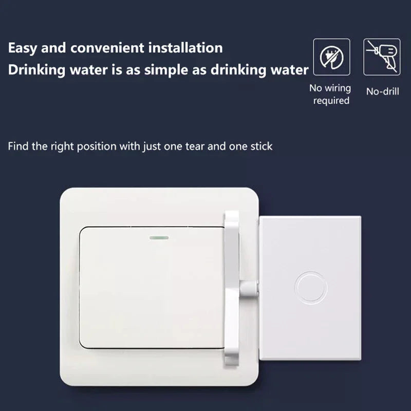 Wireless Home Controller Switch - Automatic Button Pusher Tool USB Rechargeable Intelligent Remote Control for Light On/Off Oasis Select