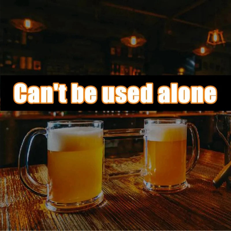 WISH Siamese Double Tool Dating Mug Wine Beer Beer Glass Glass&Bottle Wine Glasses For Two Dating Glasses Oasis Select