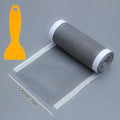 10/5m Cuttable Shower Drain Hair Catcher Self-Adhesive Floor Drain Stickers Disposable Mesh Bathroom Kitchen Sink Hair Filter Oasis Select 10m-120mm