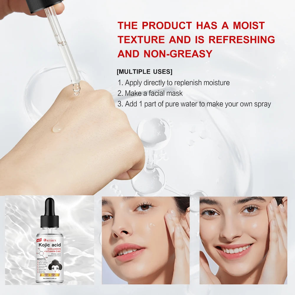 Kojic Acid Serum & Cream Bundle – Brightening 2-in-1 Set Brightening Skincare Set Oasis Select