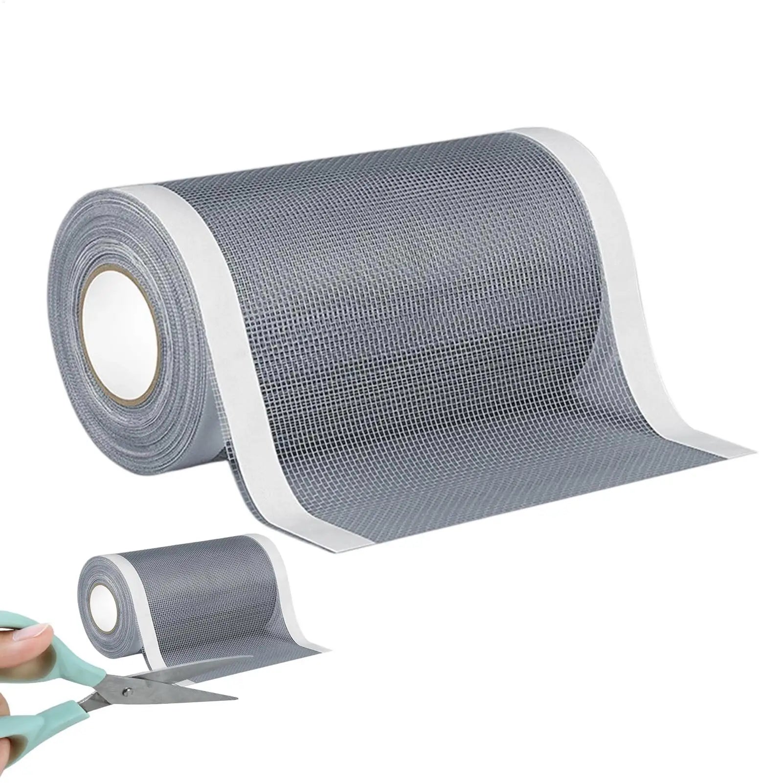 Window Screen Repair Tape Self Adhesive Mosquito Net Repair Patch Anti-Insect Fly Mesh Broken Hole Sticker Cuttable Mesh Tapes Oasis Select
