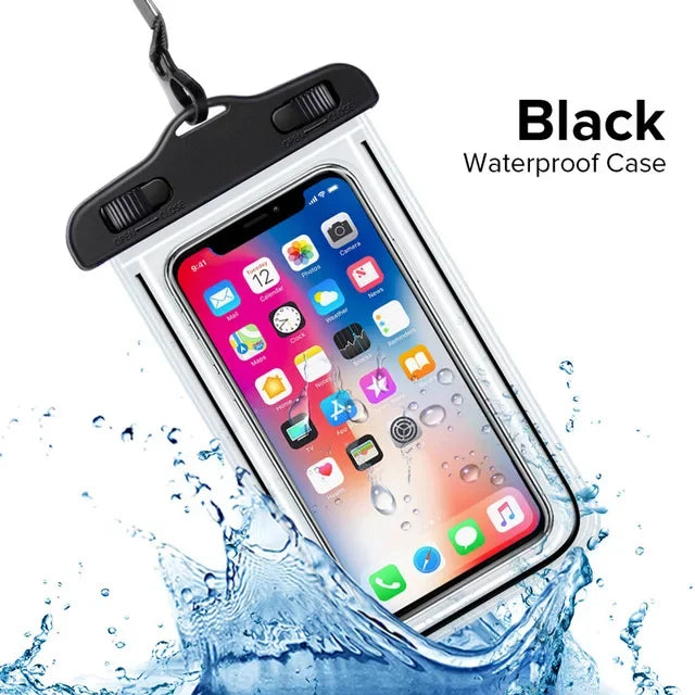 Outdoor Universal Waterproof Pouch Swimming Beach Dry Bag Case Cover Holder For Iphone Samsung Xiaomi Swim Waterproof Bag Oasis Select black 1