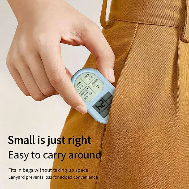 Portable Mini Universal Air Conditioner Remote Control Glow Buttons LCD Display No Setup Required For Home Office Daily Use Oasis Select
