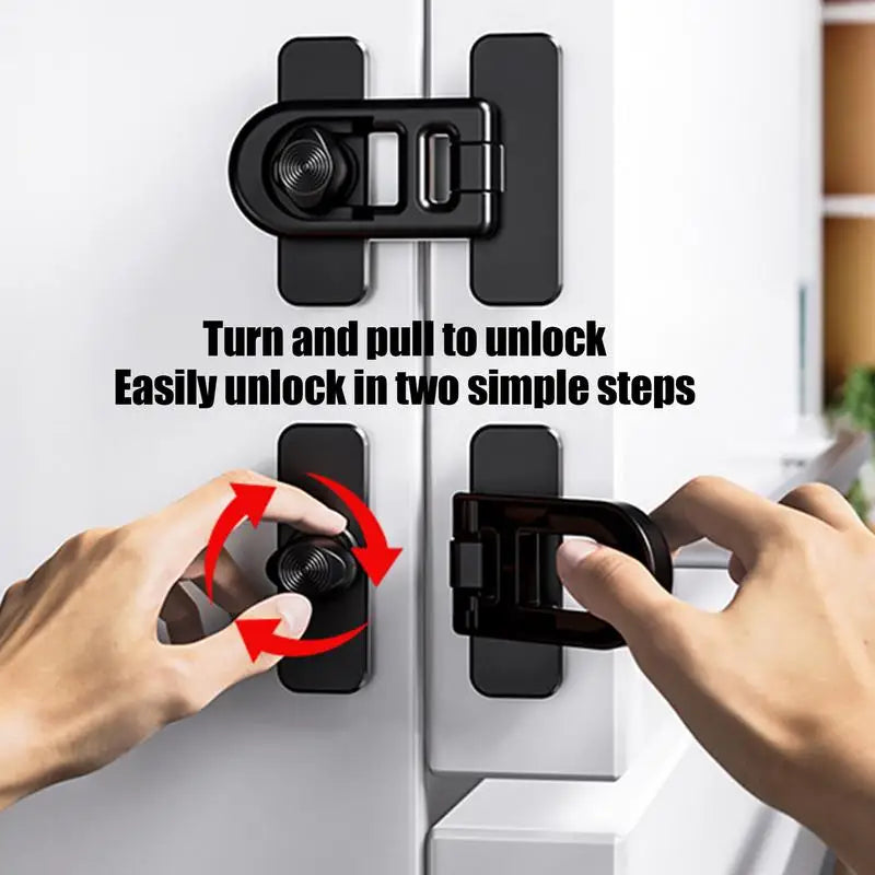 Fridge Child Lock Freezer Locks for Refrigerator Doors Oven Child Safety Lock Oven Baby Proofing Refrigerator Door Safety Locks Oasis Select