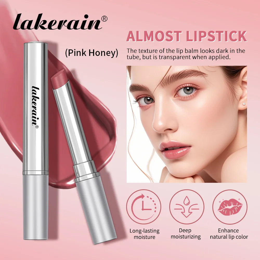 Pink Honey Lipstick Tinted Lip Balm in Black /Raw Honey Powerful Lip Repulper Remove Dark Lips Lipbalm Exfoliating for Lips Oasis Select