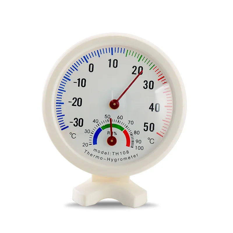 Mini Bell Analog Thermometer & Hygrometer | -30°C to 50°C Thermometer Hygrometer Oasis Select Gold