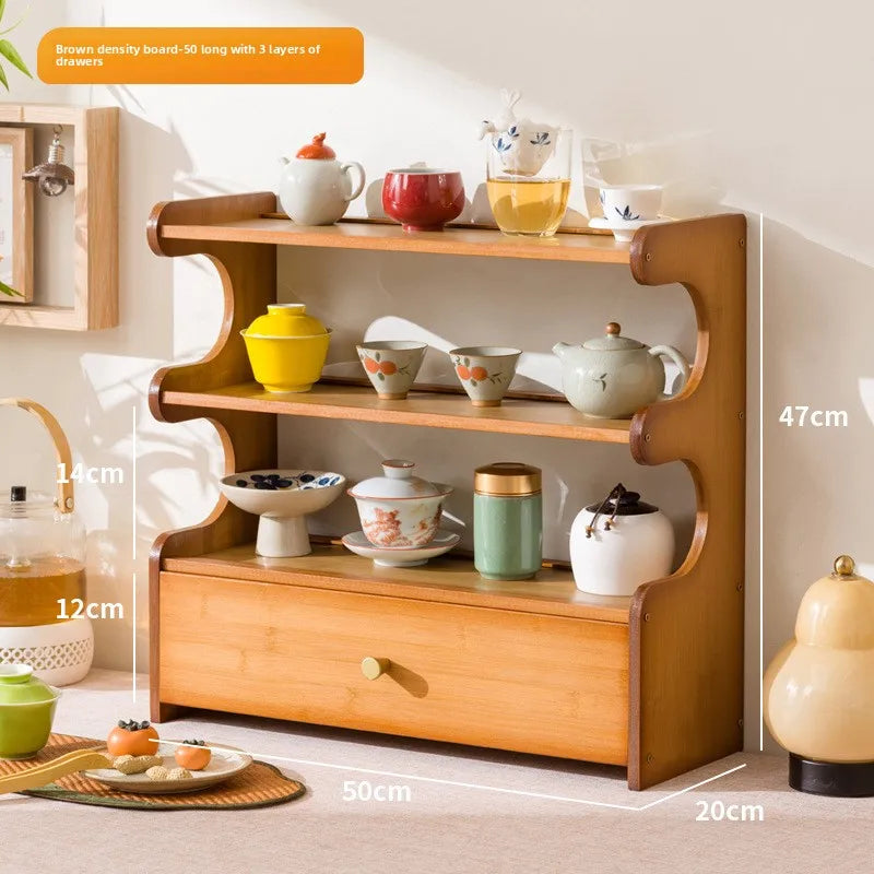Desktop Water Cup Shelf Modern Simple Chinese Bogu Rack Tea
