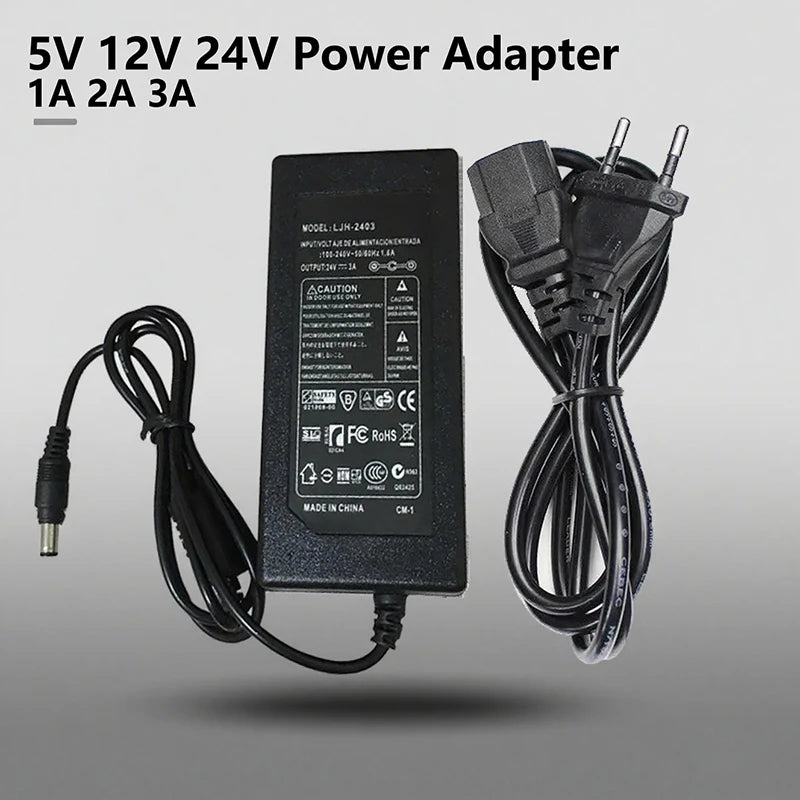 Power Supply AC 220V 110V TO DC 12V 24V 5V Power Supply Adapter 1A 2A 3A Transformer AC 220 110 V TO DC 5 12 24 V For LED Light Oasis Select