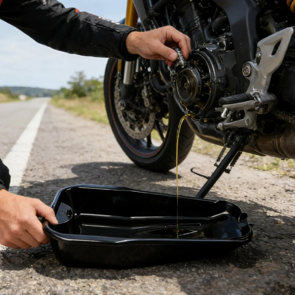 Automotive Repair Oil Container Oil Drain Pan Large Capacity Leak-Proof for Garage Vehicle Service Engine Maintenance Workshop Oasis Select