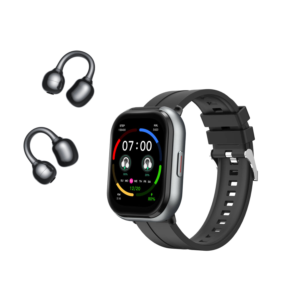 MINGCC 2-in-1 Smartwatch & Headphones | 2.01" HD Fitness Watch