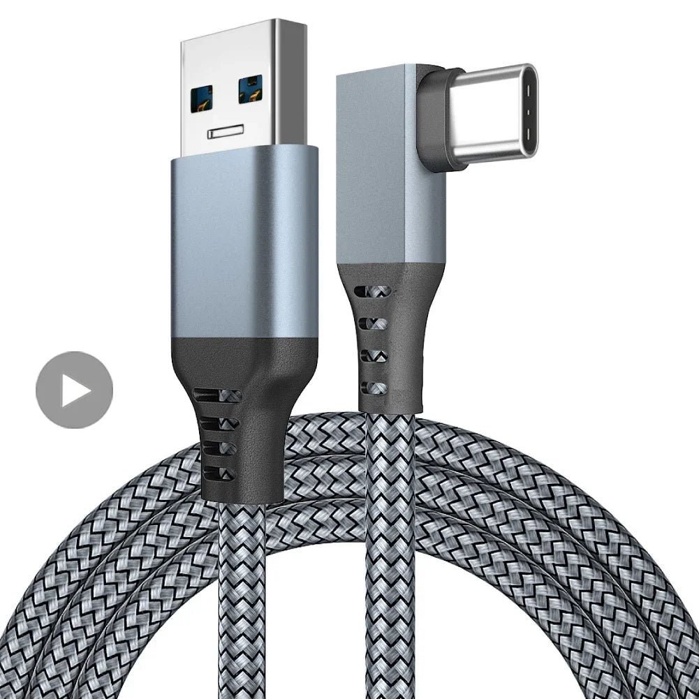 Meta Quest 2 Link Cable USB-A to USB-C 5M | VR Accessory