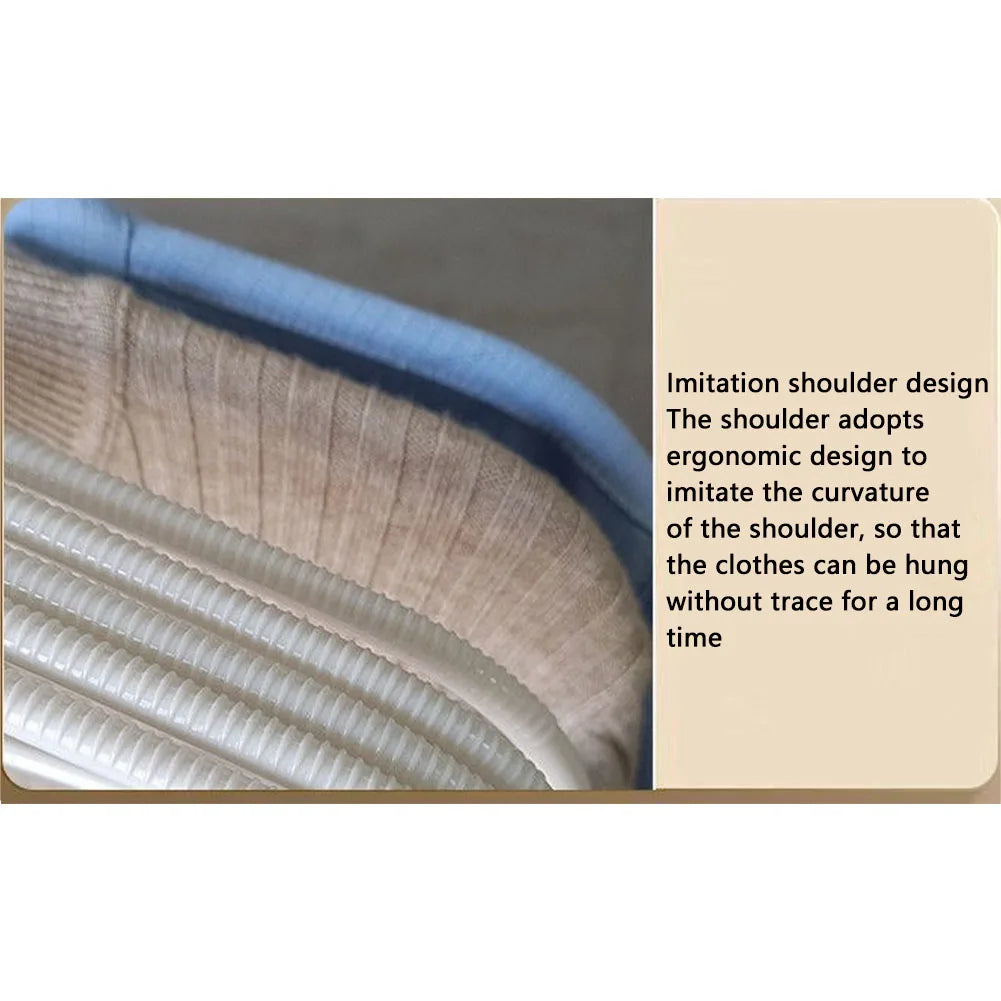 5/10/20PCS Versatile Coat Hanger Short Neck Hangers Anti-slip Clothes Hanger Lightweight Short Neck High Quality Home Supplies Oasis Select