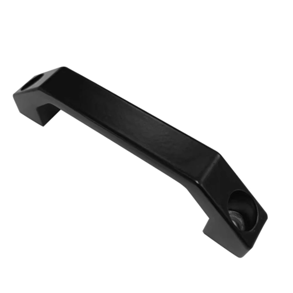 Door Handle Aluminum Alloy U-Shaped Handle Square Cabinet Door Handle Luggage Furniture Wardrobe For Window Oasis Select Black 130mm