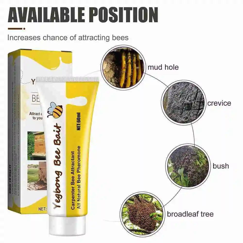 Bee Bait Attractant Swarm Lure 60ml – Natural Beekeeping Trap