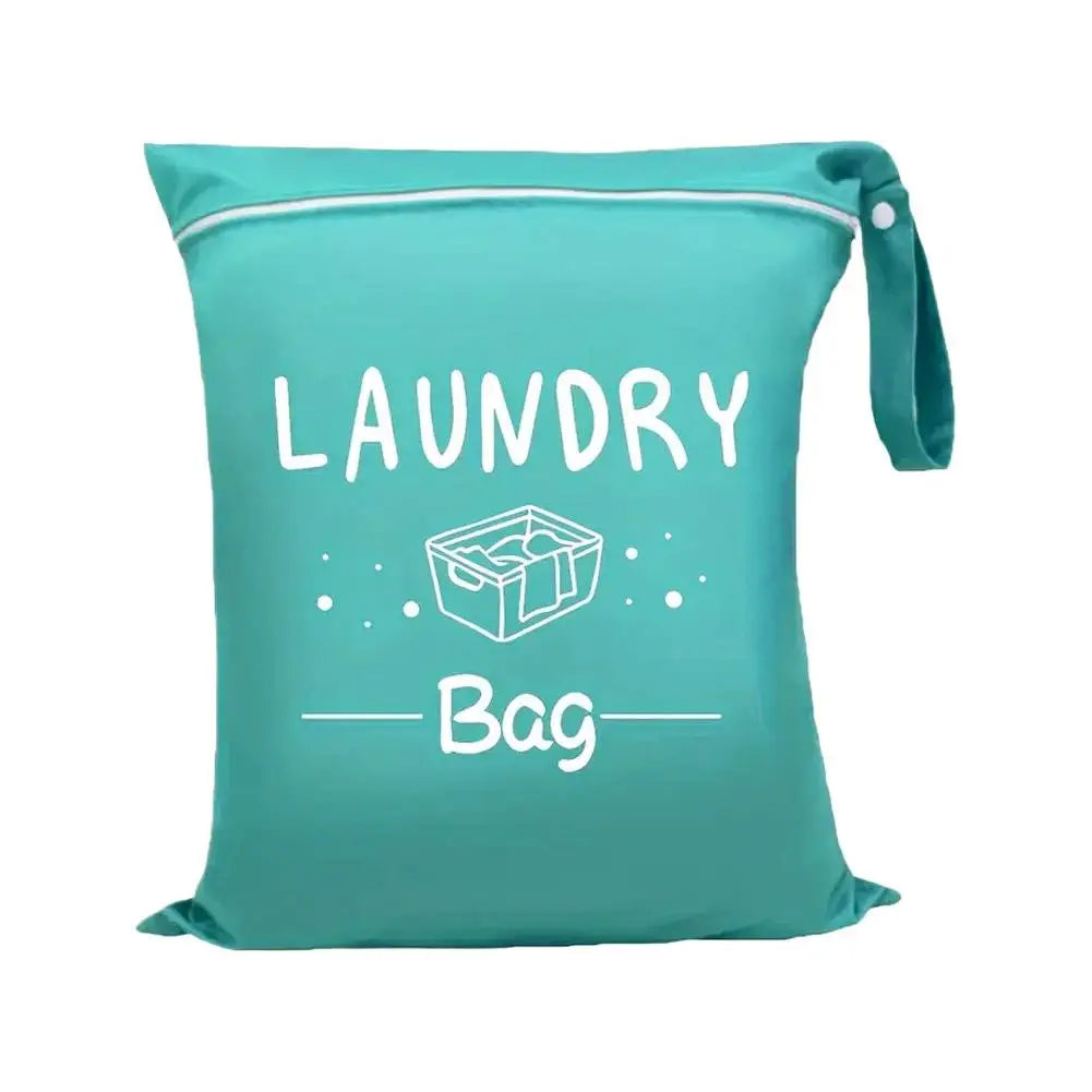Travel Laundry Bag – Waterproof Zipper Dirty Clothes Organizer
