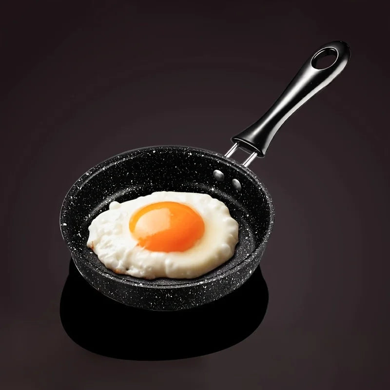 Mini Non-Stick Skillet with Cast Iron Handle Egg Frying Pan Suitable for Induction Cookers Gas Stoves for Breakfast Oasis Select