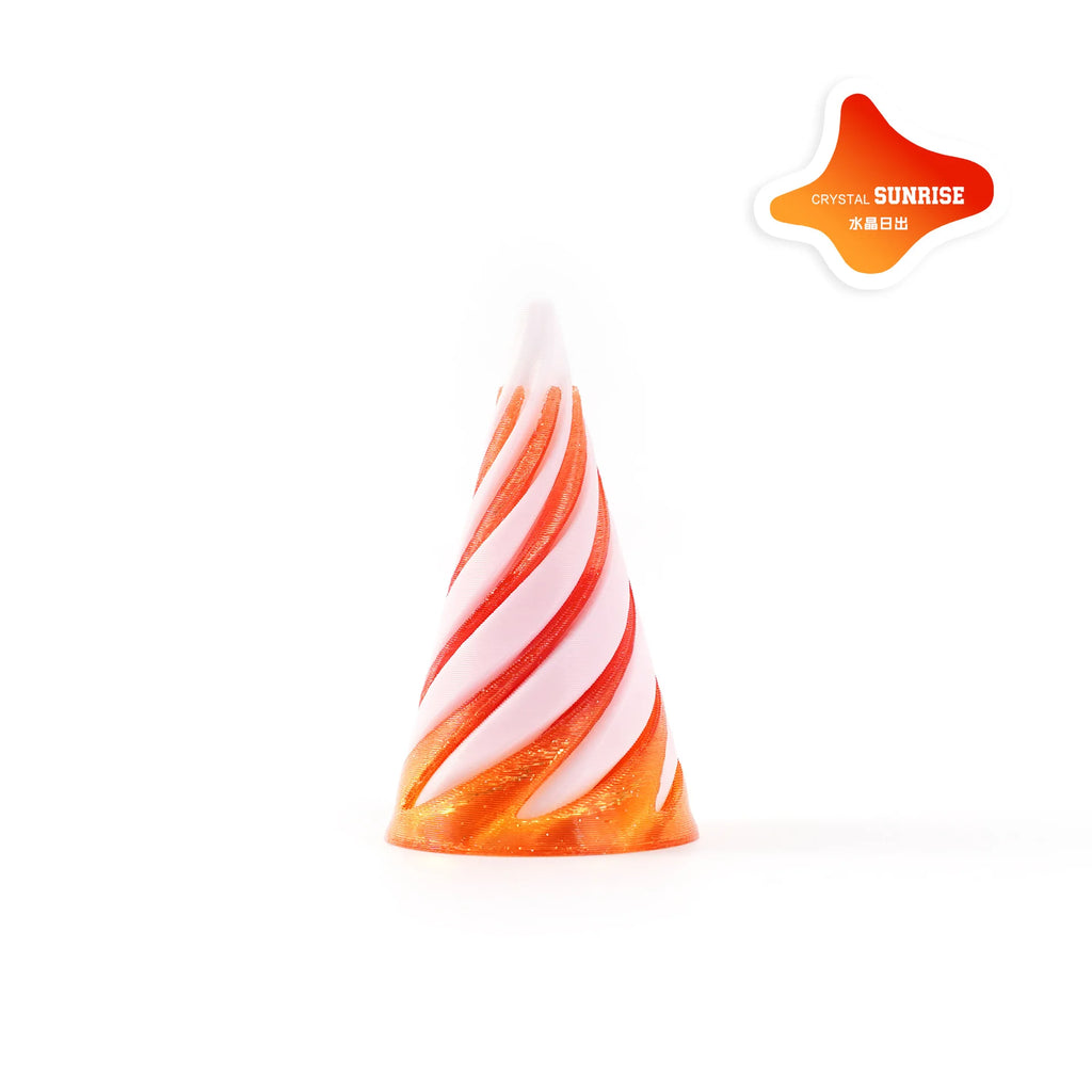 3D Printed Helix Screw Rotating Toys Stress Reducing Tool Pyramid Passthrough Sculpture Spiral Cone Ornaments Home Decoration Oasis Select Style 3