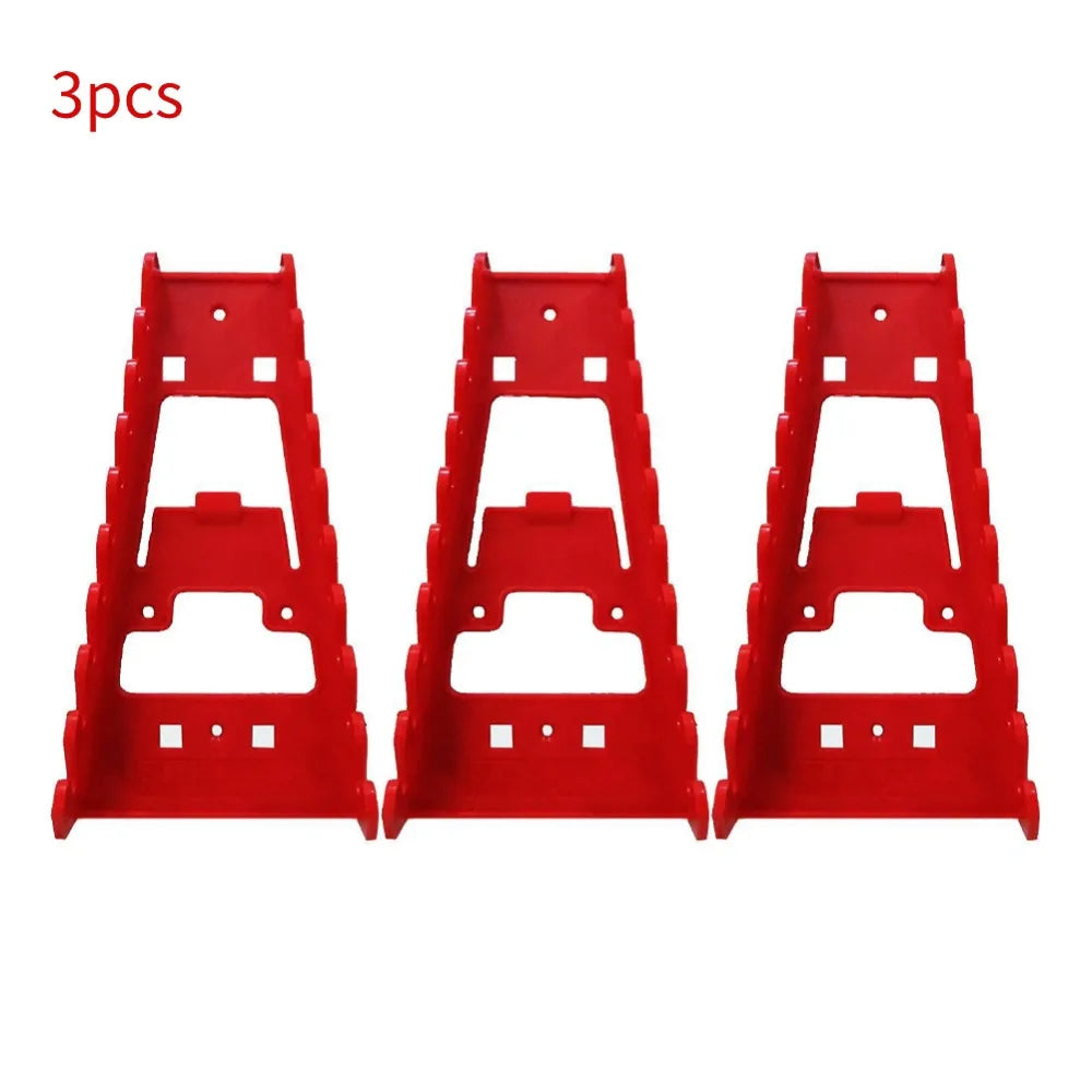 Wrench Organizer Plastic Wrench Organizer Tray Sockets Storage Tools Rack Sorter Standard Spanner Holders Household Socket Tool Oasis Select 3pcs
