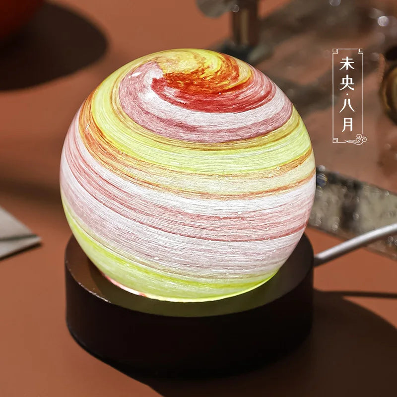 December Order Nightlight ROBOVAN Le Bai Fen December Order Memorials Month Birthday Lettering Oasis Select August 3-color dimming