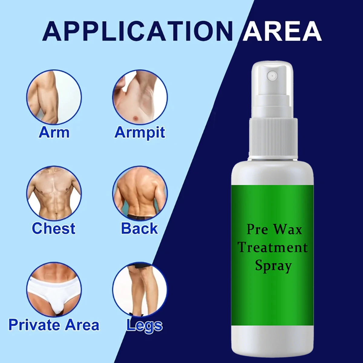 Pre-Wax Treatment Spray | Hot Wax Hair Removal Prep Pre-Wax Treatment Spray Oasis Select
