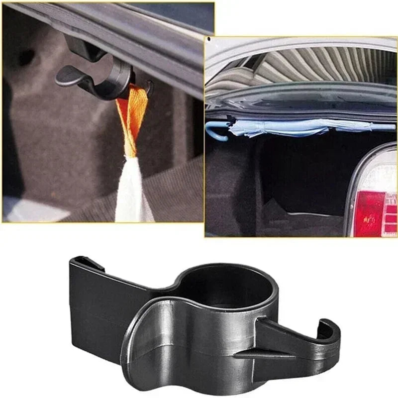 Interior Car Accessories Universal Trunk Hook Umbrella Hanger Plant Towel Hook Multifunctional Fastener Organizer Clip Oasis Select