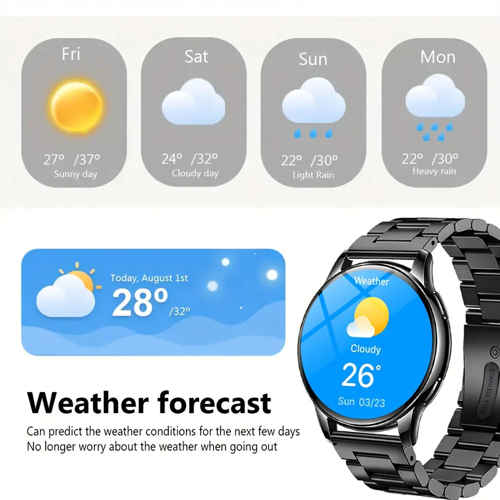 ERUN Smart Watch 1.5" Touchscreen | Call, Music & Fitness