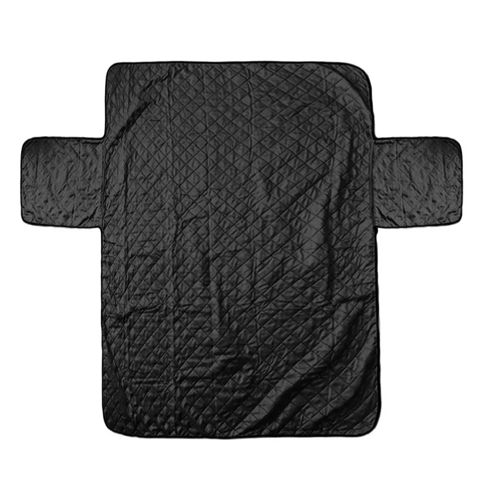 Reversible Quilted Sofa Cover 1/2/3 Seater | Non-Slip Slipcover Sofa Slipcover Oasis Select Black 3-Seater Sofa