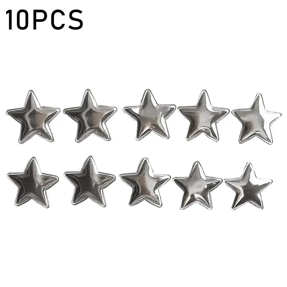 2.4CM 10/20pcs Creative Star Magnetic Refrigerator Patch For Photo Wall Mounting Entry Door Magnetic Sticker Home Decoration Oasis Select Star Magnet X 10