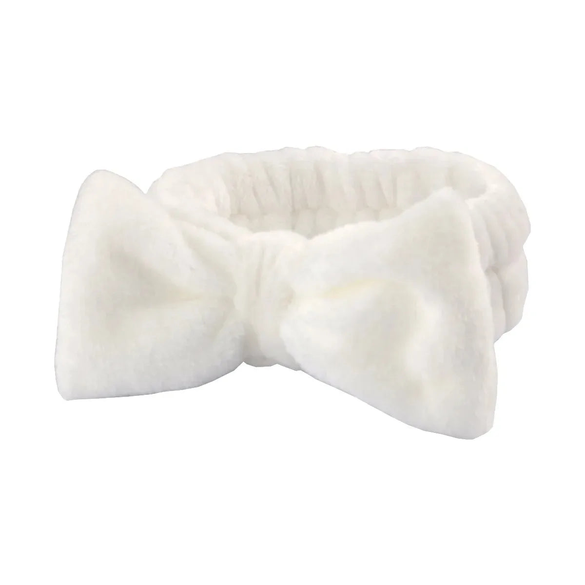 Wash Face Headbands For Women Coral Fleece Hair Bands Cuff Waterproof Bands Absorbent Wristbands Head Band Hair Accessories Set Oasis Select White 1Pcs Coral fleece