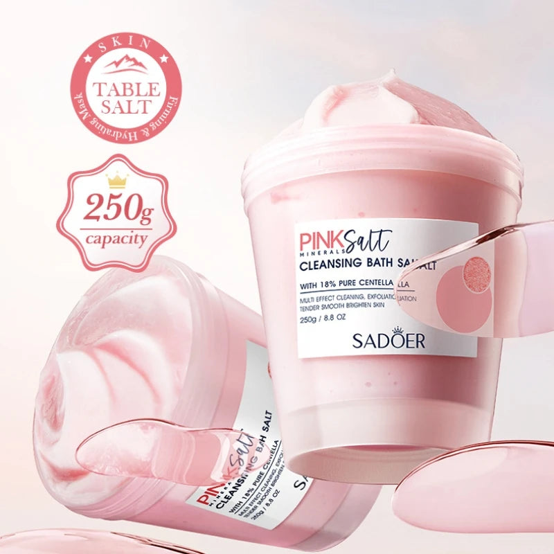 Sadoer Himalayan Bath Salt – Exfoliating Body Scrub & Cleanser Exfoliating Bath Salt Oasis Select