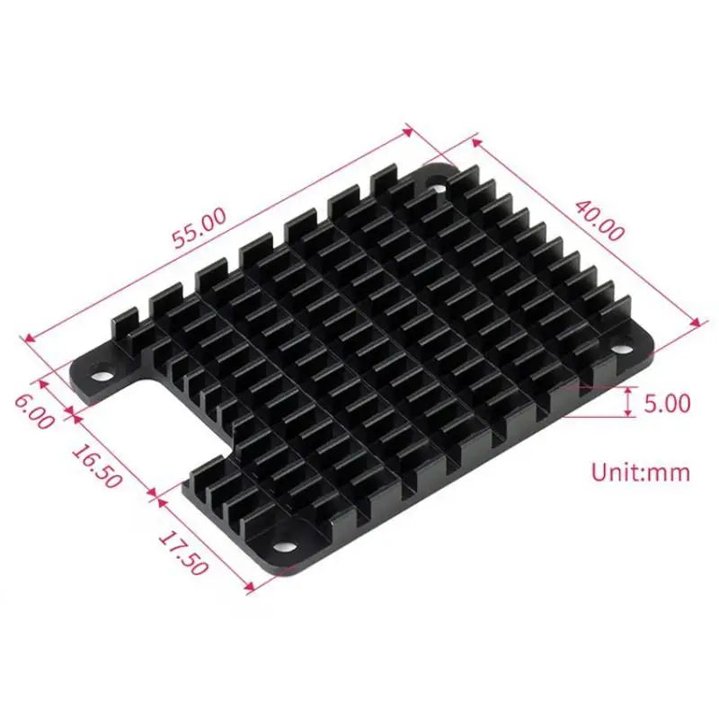 Aluminum For CM4 Heatsink Reserved Hole Design With Installation Tool High Thermal Conductivity For Industrial Automation Oasis Select