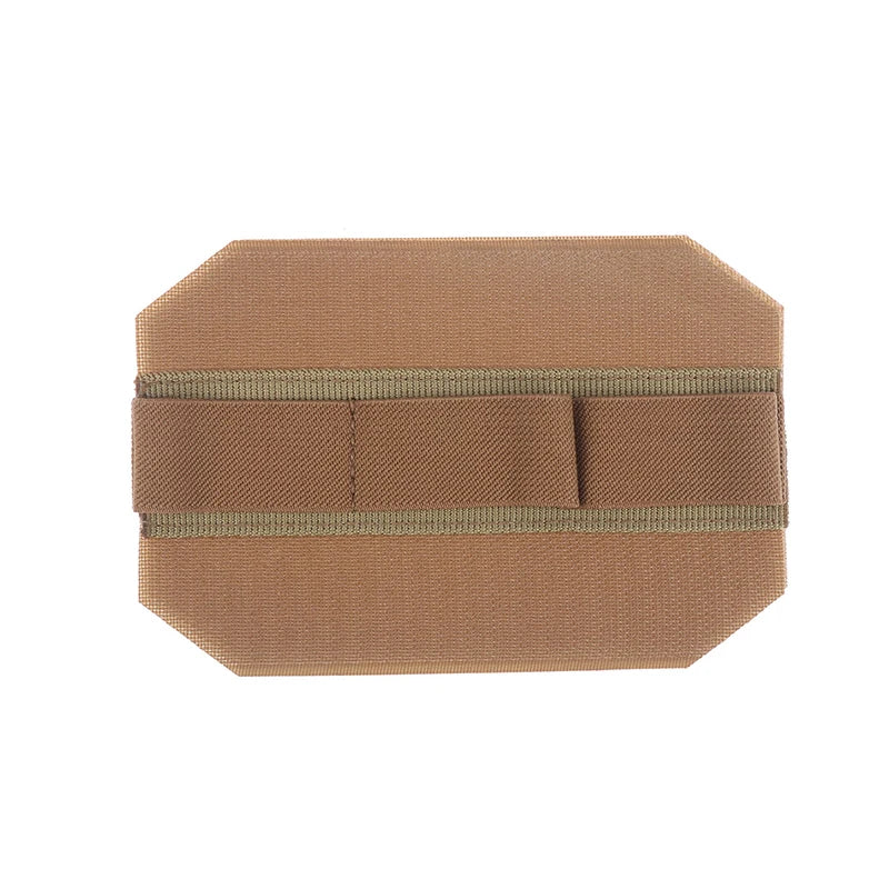 Portable Bag Insert Elastic Holder Elastic Loop Panel Hook And Loop Organizers Pouch Insert Attachment With Hook Fastener Oasis Select 3 holes Khaki