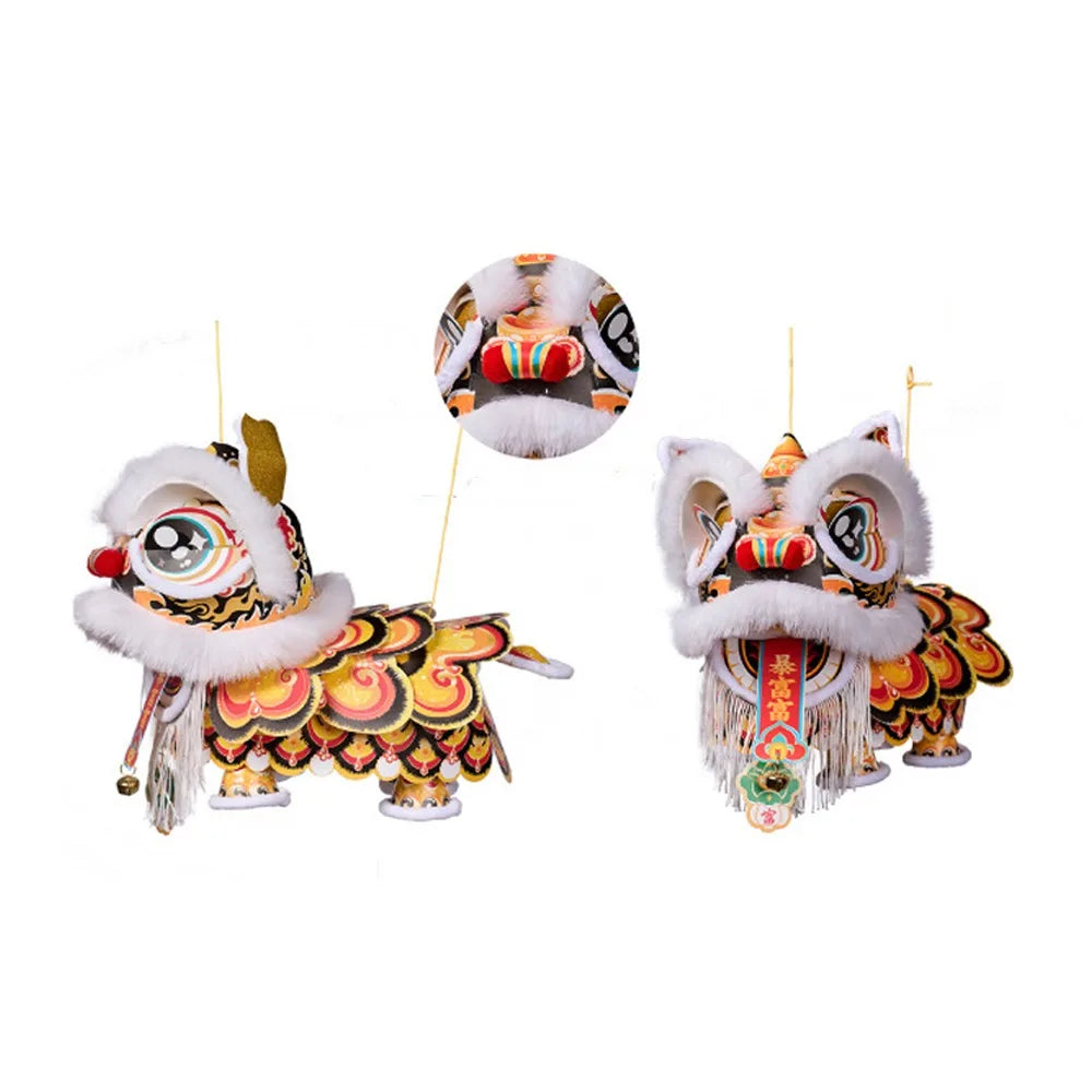 2026 Lion Dance Lantern DIY Kit | Chinese New Year Craft