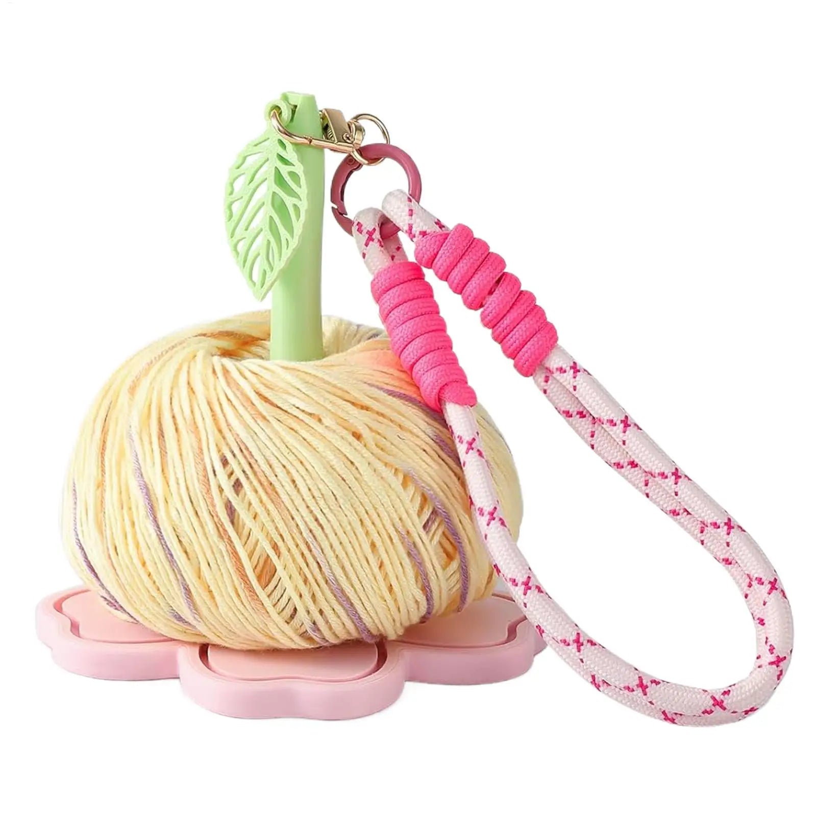 Portable Wrist Yarn Holder For Knitting Crochet Yarn Bowl Organizer Durable Yarn Ball Holder DIY Knitting Crochet Supplies Oasis Select