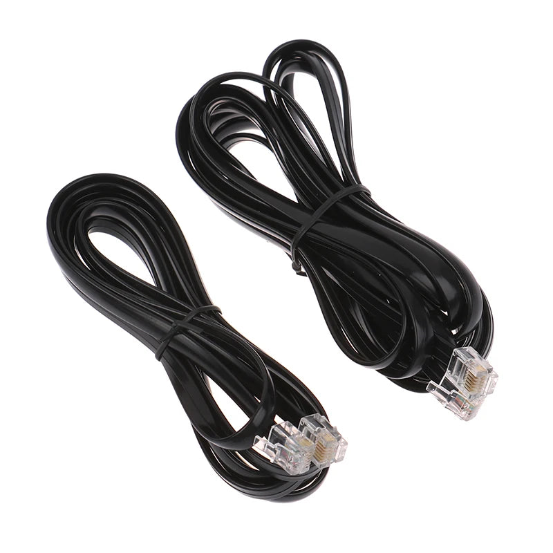RJ12 6P6C ST-4 Autoguide Cable for iOptron IEQ30 IEQ45 | 0.5–5m