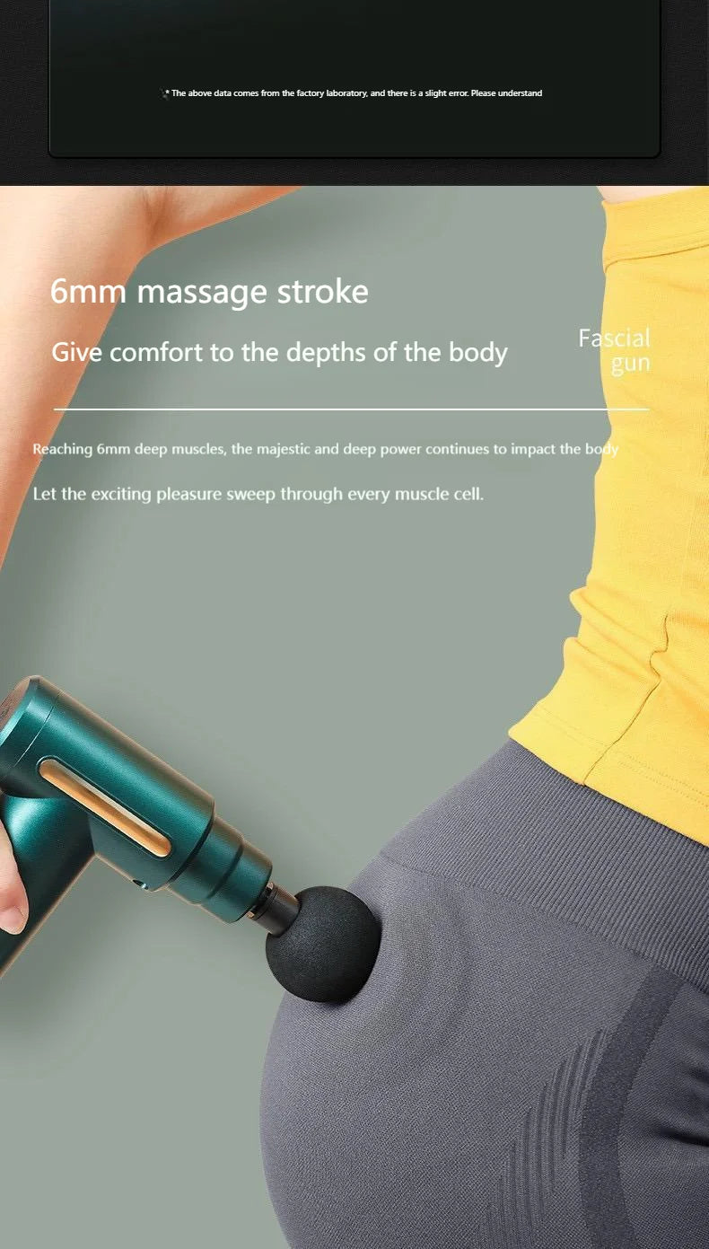 Portable Mini Massage Gun | USB Rechargeable | 24W Motor