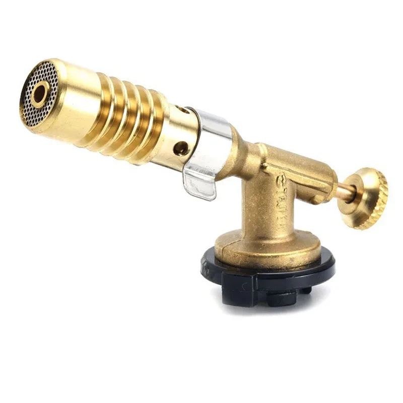 Multifunction Welding Gas Burner Flame Torch for BBQ Camping Cooking Lighter Heating - Portable Outdoor Welding Flame Gun Oasis Select 818