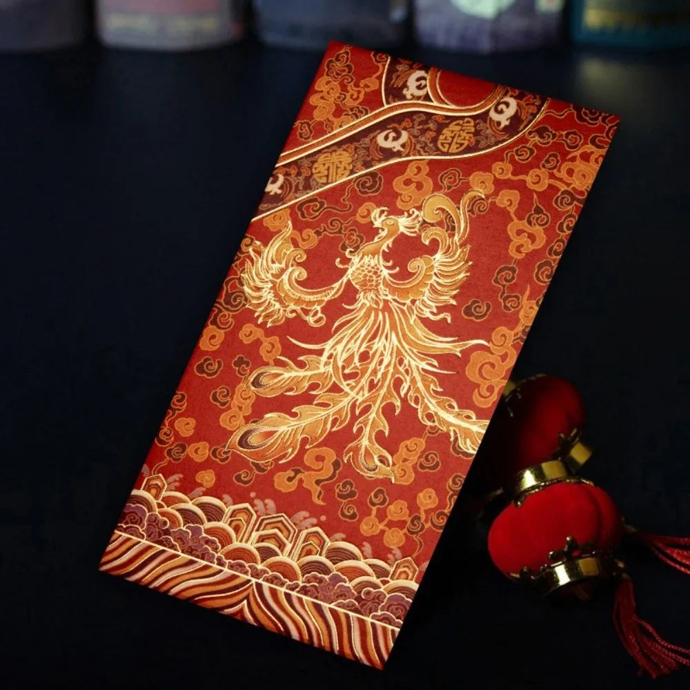 12pcs Chinese New Year Red Envelopes | Hot Stamp HongBao Gift