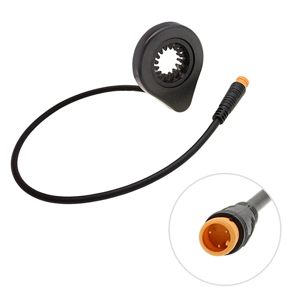 Electric Bike Pedal Assist Sensor with 12 Magnet Double Hall PAS Designed with Waterproof ABS for Optimal Cycling Performance Oasis Select