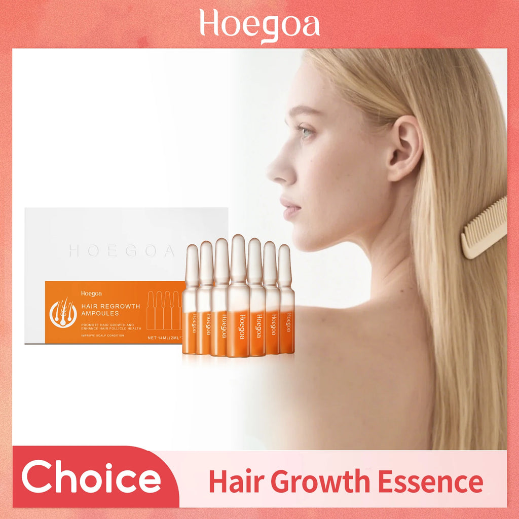Hair Growth Ampoule Serum Anti Loss Regrowth Scalp Treatment Nourish