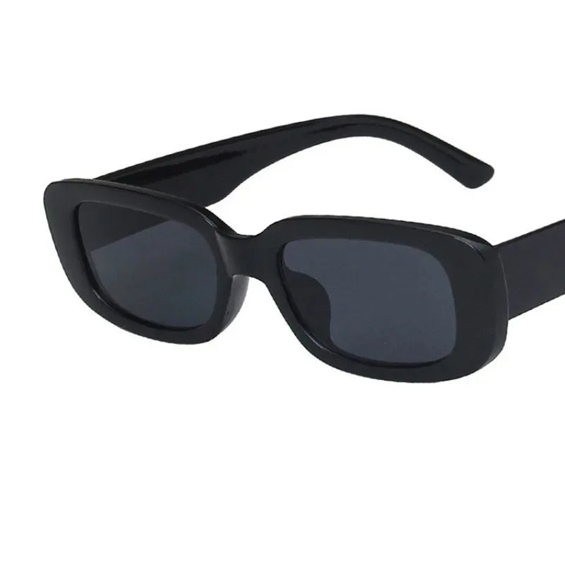 Fashion Sunglasses Classic Retro Square Glasses Women Brand Vintage Travel Small Rectangle Sun Glasses Female Eyewear Anti-Glare Oasis Select black