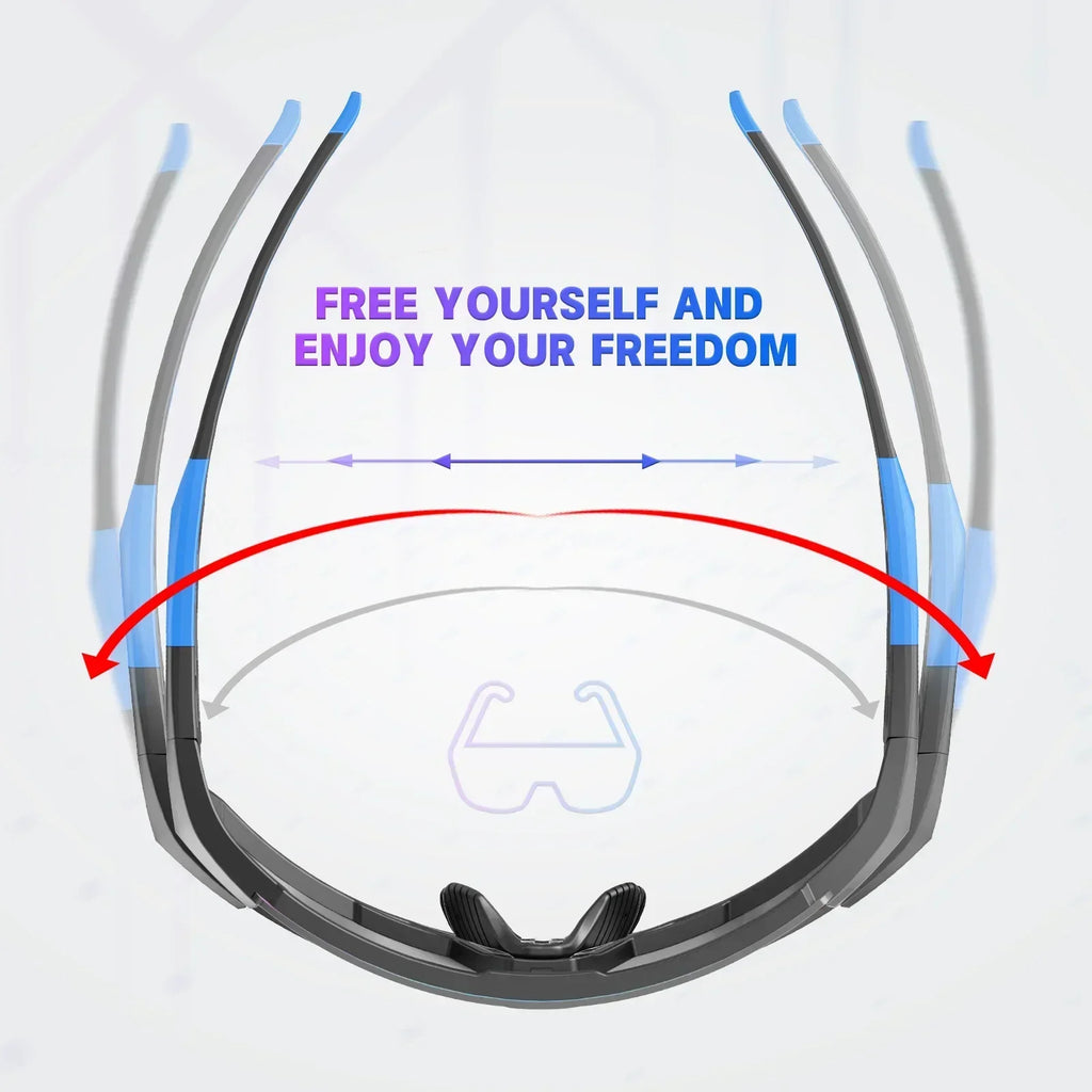 X-TIGER Color Polarized Cycling Glasses Men Women Sports Sunglasses Road MTB Bike Bicycle Riding Protection Goggles Eyewear Oasis Select