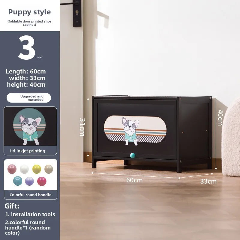 Enter the entrance, enter the door, floor-to-ceiling multi-layer door, dustproof shoe rack, simple and large-capacity storage Oasis Select 3-60